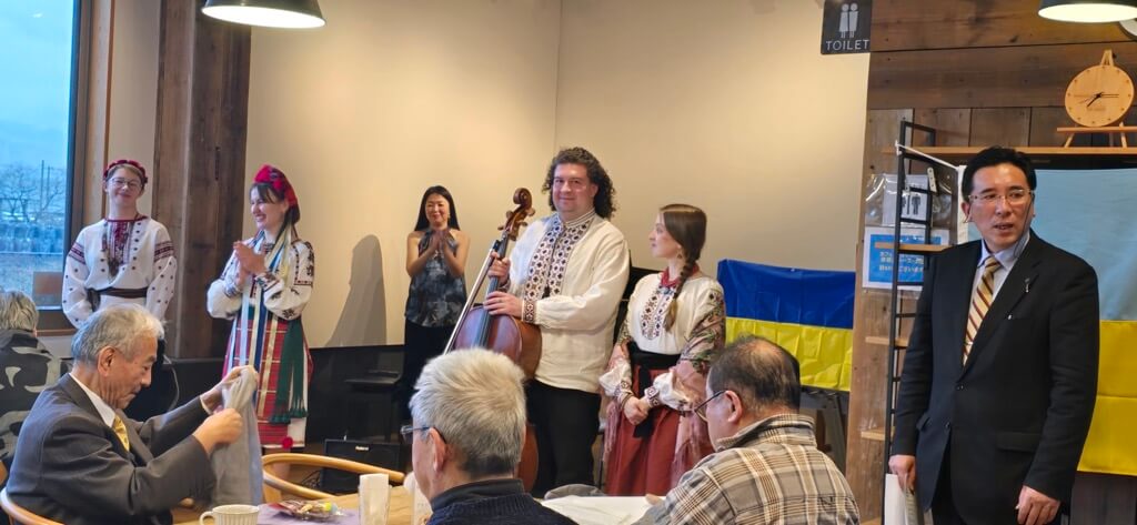 Charity Concert in Support of Ukraine in Fuji city